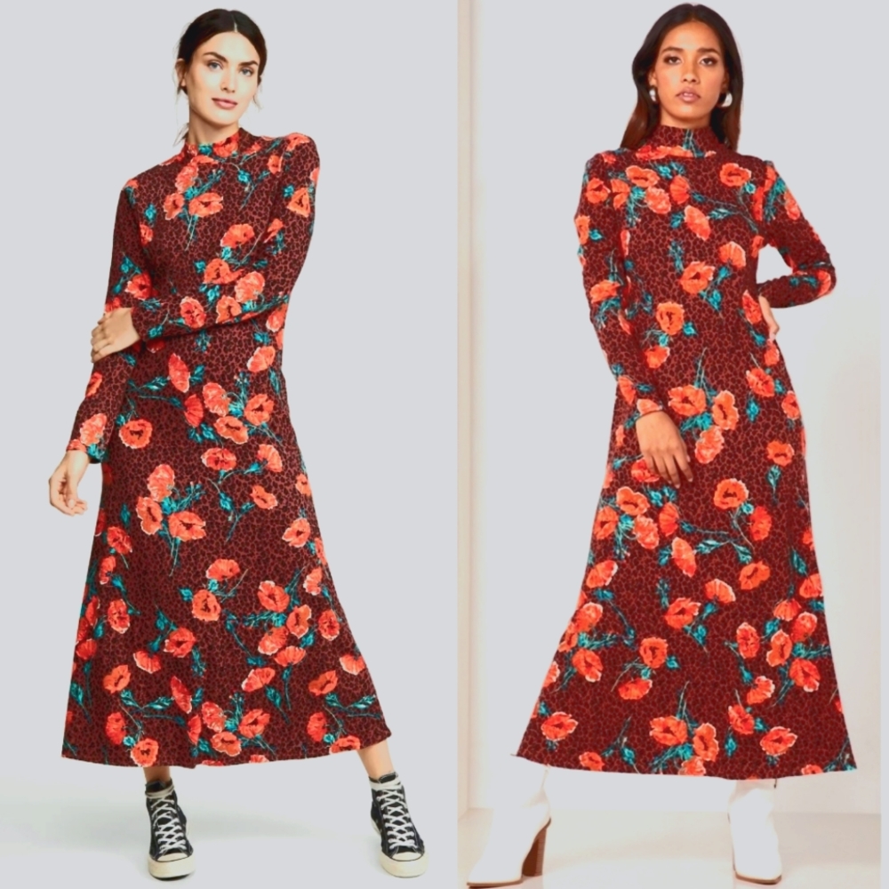 Free People Retro Romance Midi / Maxi Dress